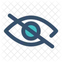 Ocultar Ojo Privado Icono