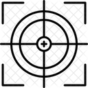 Escopo Alvo Telescopio Ícone