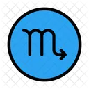 Escorpio Astrologia Astronomia Icono