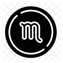 Escorpio Astrologia Horoscopo Icono