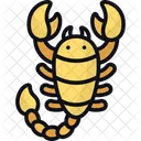 Escorpion Animal Fauna Icono