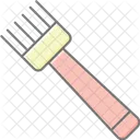 Escova De Silicone Silicone Escova Ícone