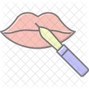 Pincel Para Labios Pincel Para Labios Pincel Ícone