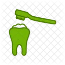 Escovacao Dos Dentes Rotina Matinal Habitos Ícone