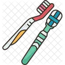 Escovas De Dente Orais Odontologia Ícone
