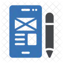 Escrever E Mail Design Tela Icon