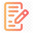 Escrita  Icon