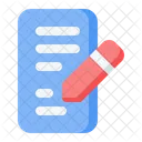 Escrita  Icon