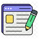 Escrever Blog Freelancer Freelancer Icon