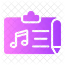 Escrever música  Icon