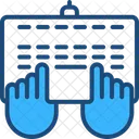 Escribir Teclado Computadora Icono
