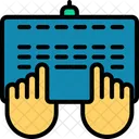 Escribir Teclado Computadora Icono