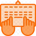 Escribir Teclado Computadora Icono