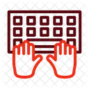 Mecanografia Teclado Computadora Icono