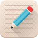 Escritura Composicion Autoria Icon