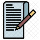 Escribiendo  Icono