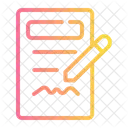 Lapiz Boligrafo Escribir Icono