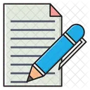Escribir Notas Editar Icono