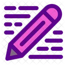 Escribir Icono