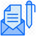 Escribir Boligrafo Papel Icon