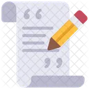 Escribir  Icono