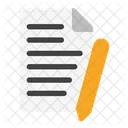 Escribir  Icono