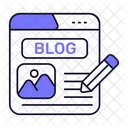 Blogs Blog Contenido Icono