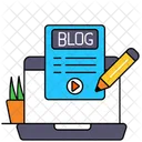 Blogs Blog Contenido Icon