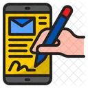 Escribir Correo Escribir Correo Electronico Escribir Icono