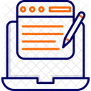Redação de conteúdo  Ícone