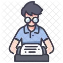 Iwriter Escritor De Cinema Roteirista Ícone