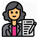 Escritor Autor Avatar Ícone