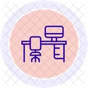 Office Icon Line Icone Icon