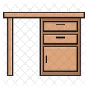 Escritorio Cajon Mesa Icono