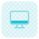 Escritorio Computadora Monitor Icono