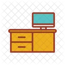 Escritorio de computadora  Icono