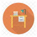 Escritorio de computadora  Icono