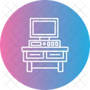 Escritorio De Computadora Icon