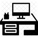 Escritorio De Computadora Computadora Escritorio Icon