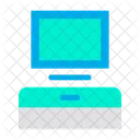 Computadora Mesa Monitor Icon