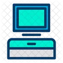 Computadora Mesa Monitor Icon