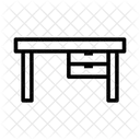 Escritorio De Computadora Mesa De Computadora Mesa Icono