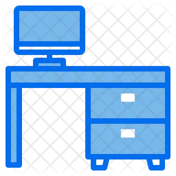 Escritorio de computadora  Icono