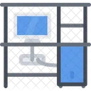 Escritorio de computadora  Icon