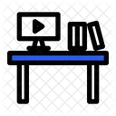 Escritorio Oficina Mesa Icon