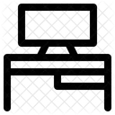 Escritorio de computadora  Icon
