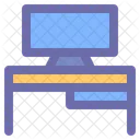 Escritorio de computadora  Icon
