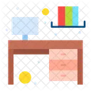 Escritorio de computadora  Icon