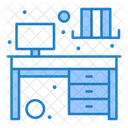 Escritorio de computadora  Icon