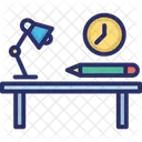 Escritorio de computadora  Icon